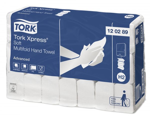 Tork Xpress® Soft Multifold Hand Towel, white - Image 2